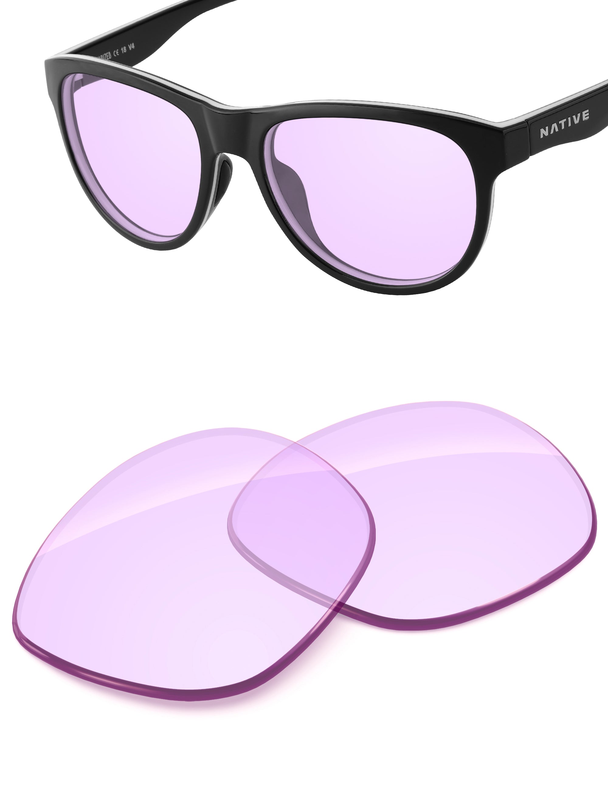 Low Light Pink-Non-Polarized