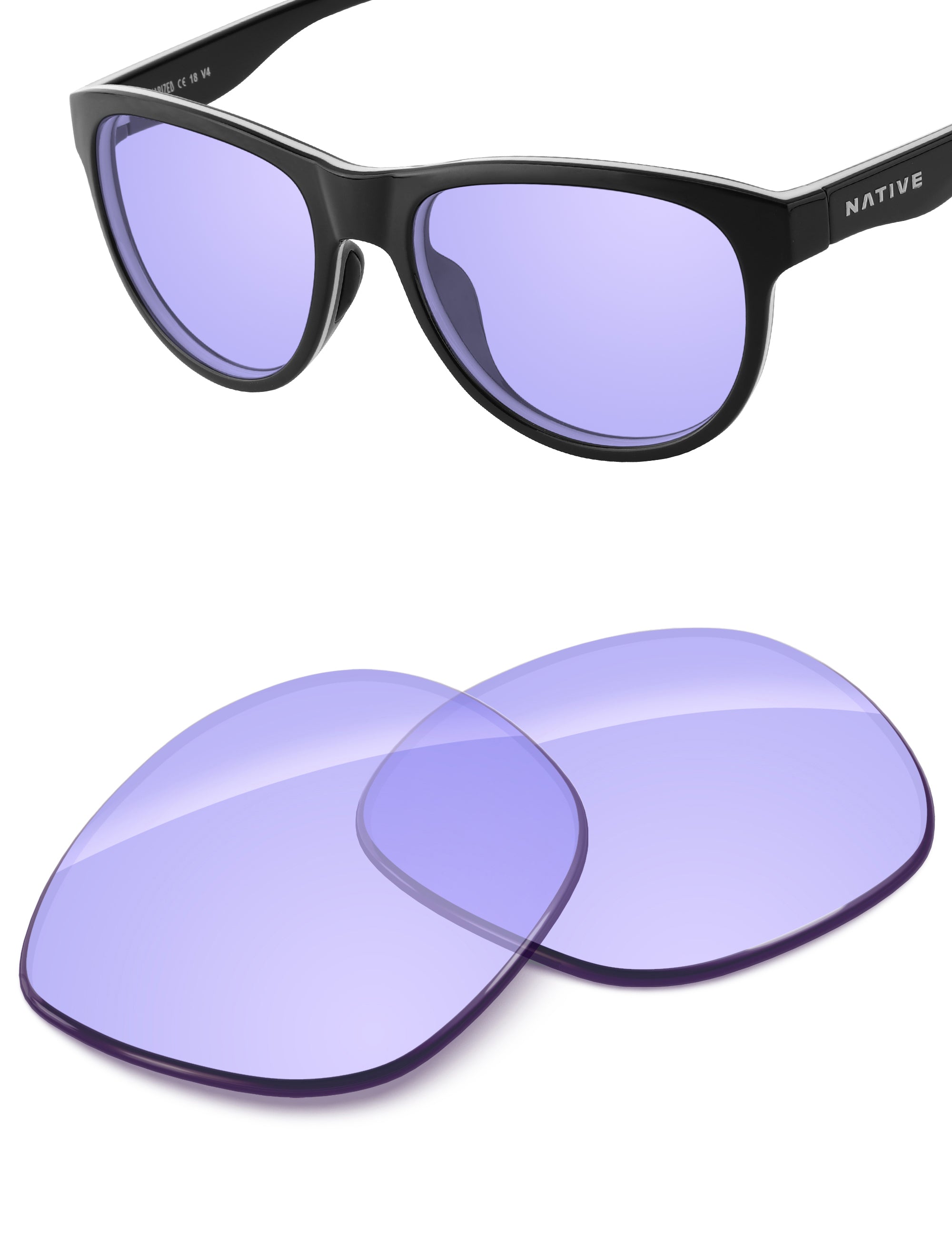 Low Light Purple-Non-Polarized