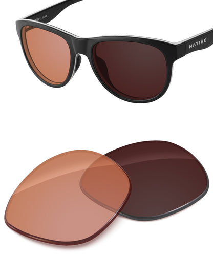 Orange Tint Photochromic-Non-Polarized
