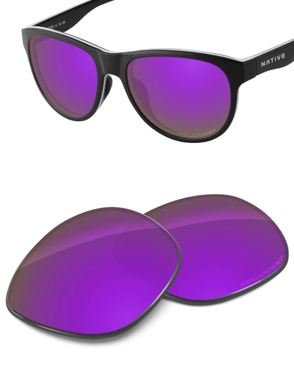 Plum Purple FlashMirror™-Polarized