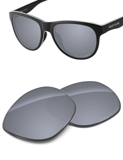 Silver Metallic FlashMirror™-Polarized