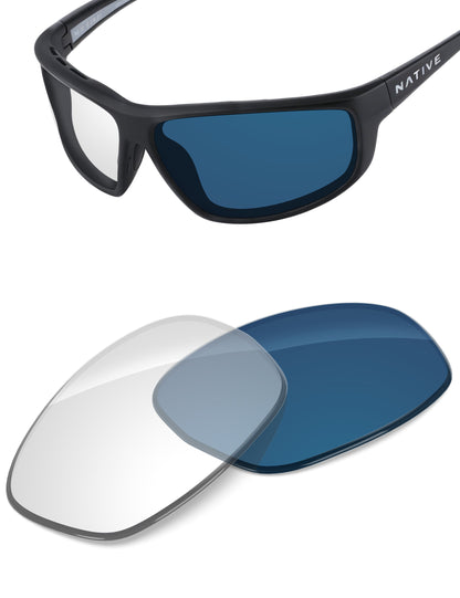 Adapt Blue Photochromic-Non-Polarized