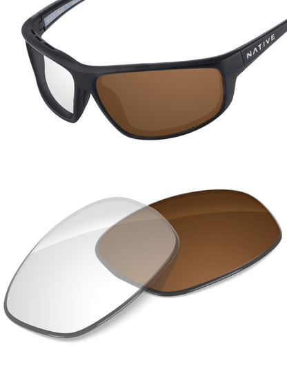 Adapt Brown Photochromic-Non-Polarized
