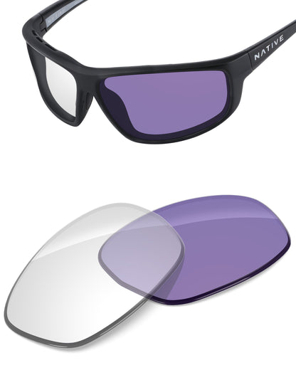 Adapt Purple Photochromic-Non-Polarized