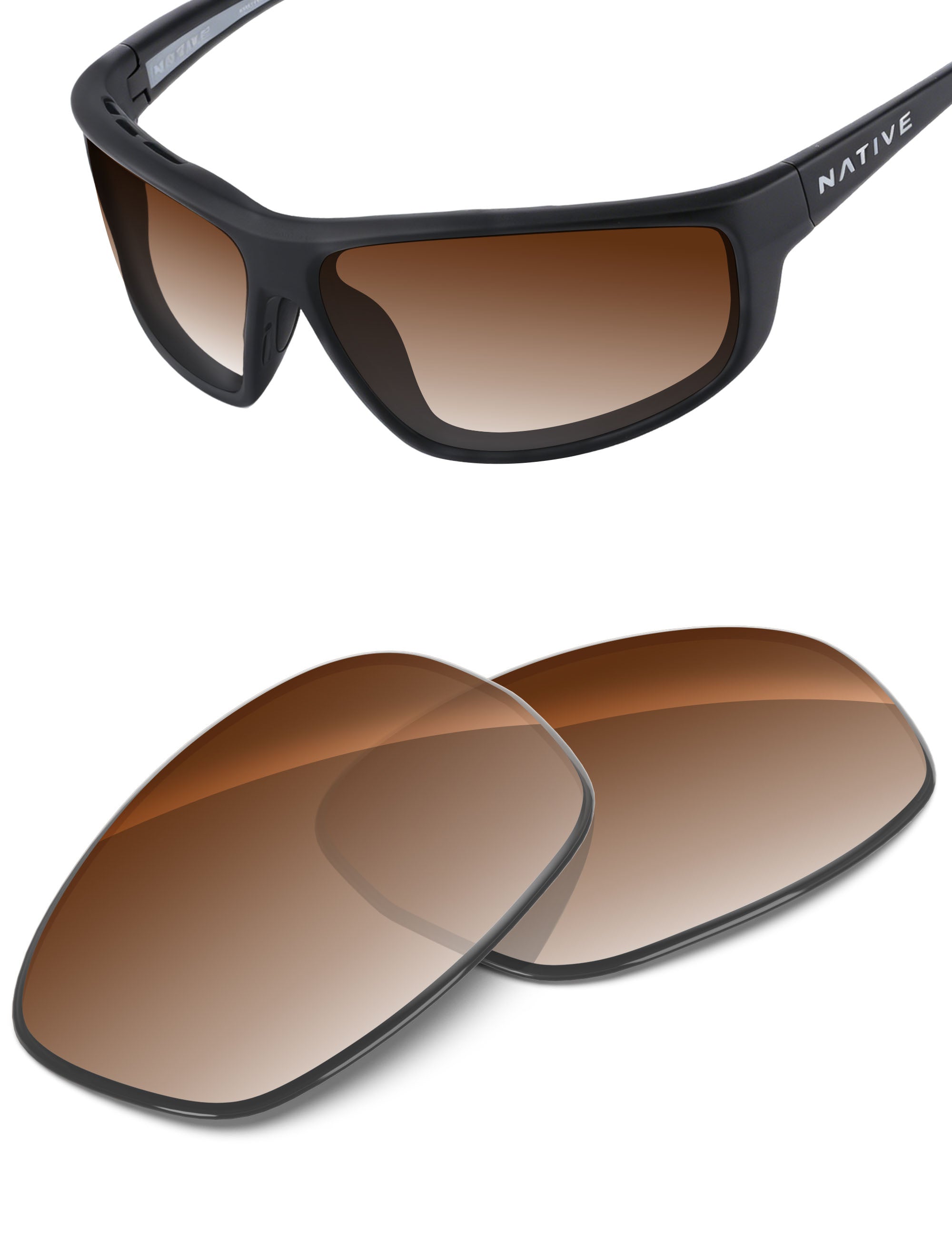 Brown Gradient-Non-Polarized