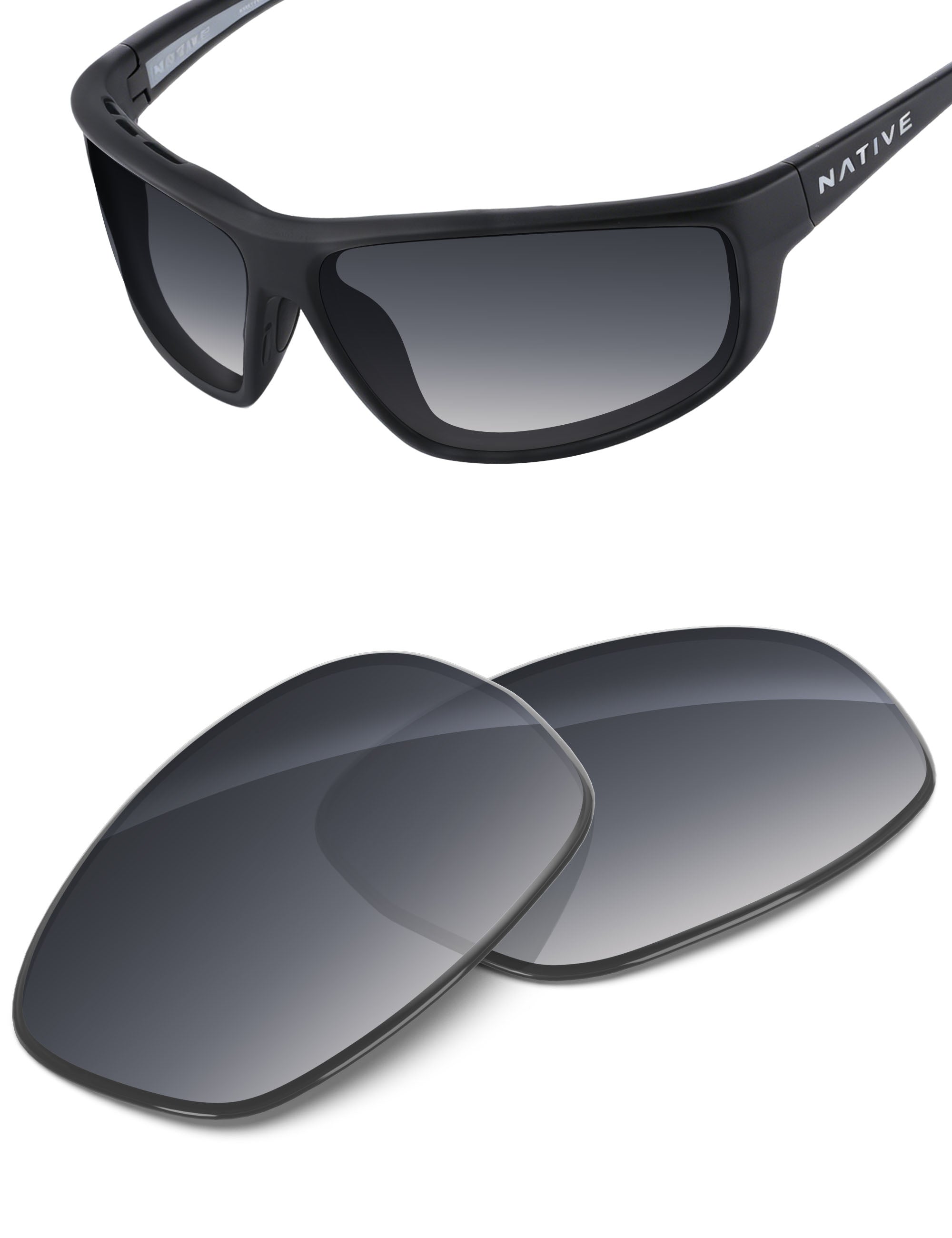 Gray Gradient-Non-Polarized