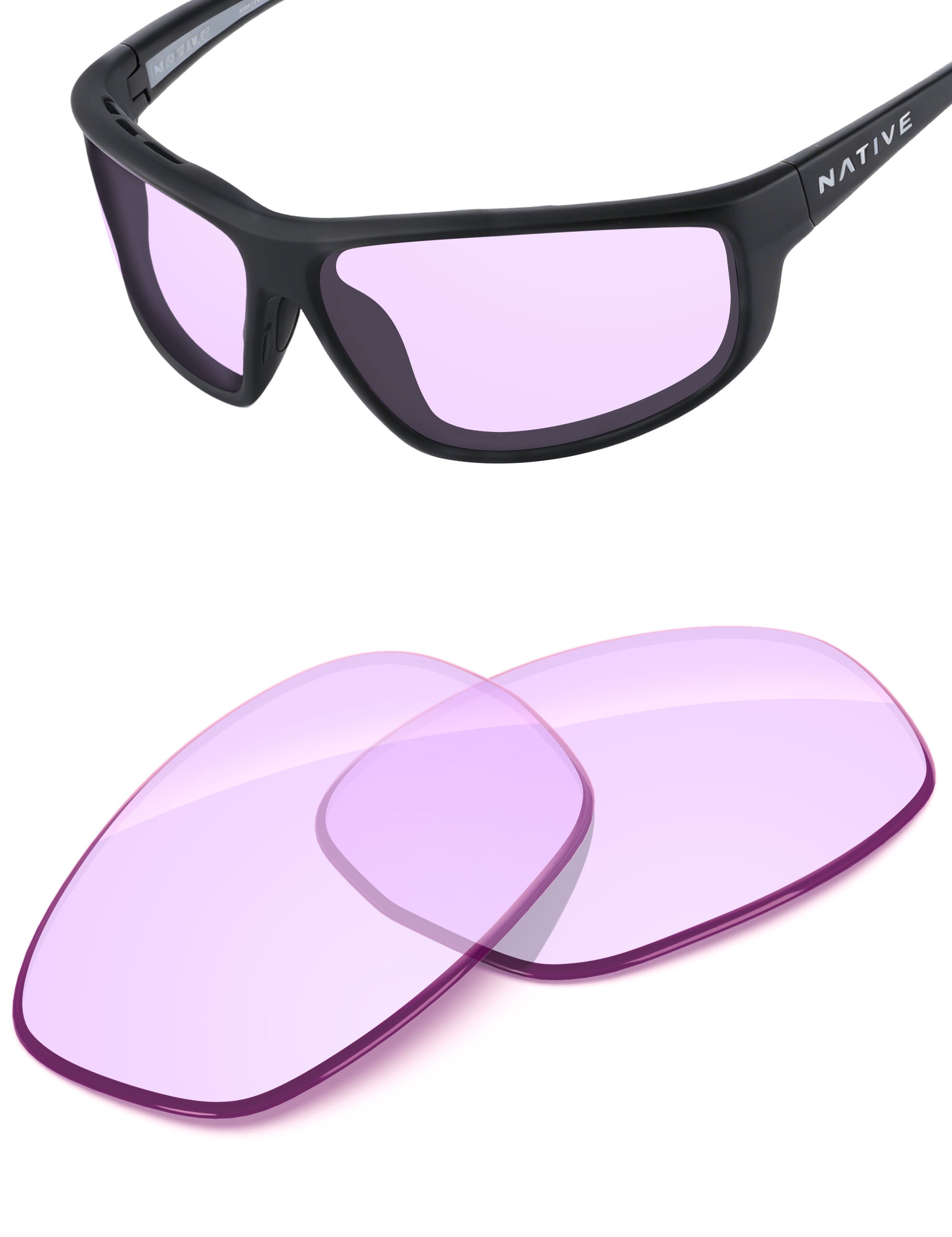Low Light Pink-Non-Polarized