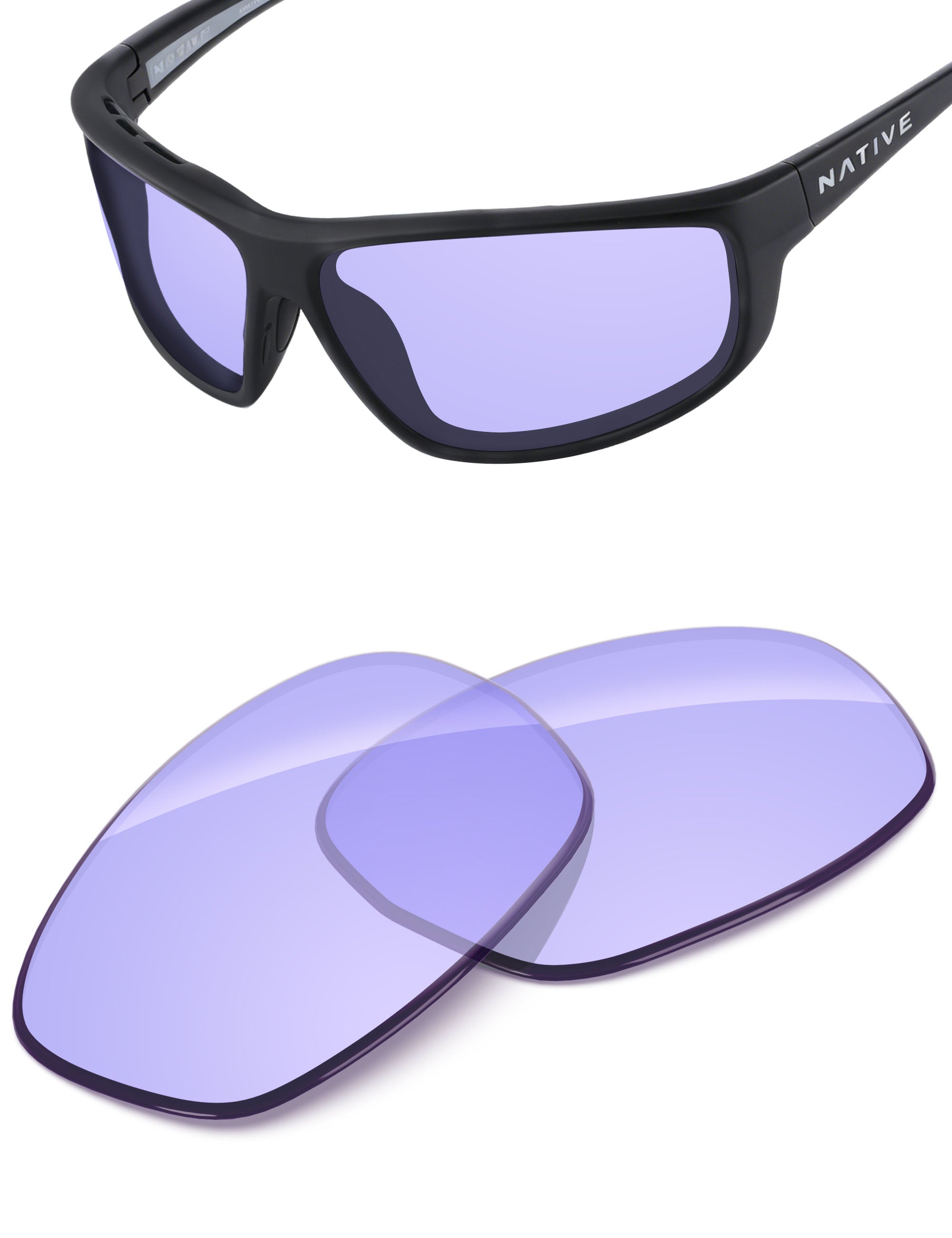 Low Light Purple-Non-Polarized