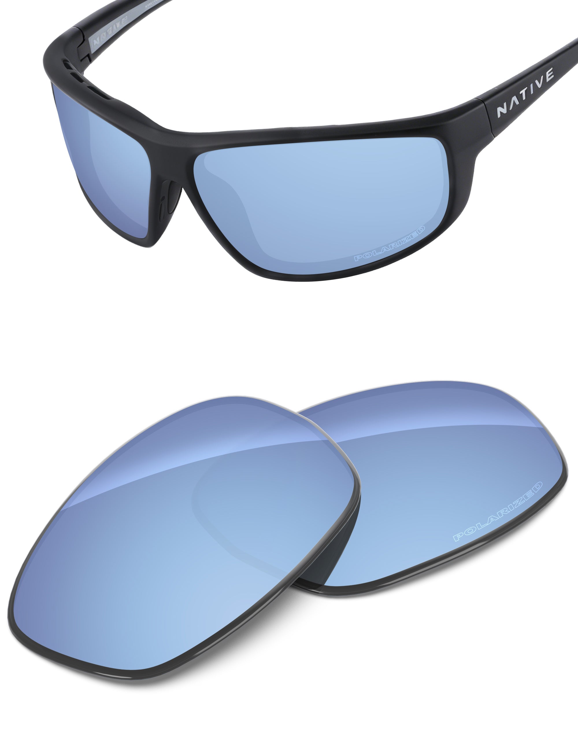 Aqua Blue FlashMirror™-Polarized