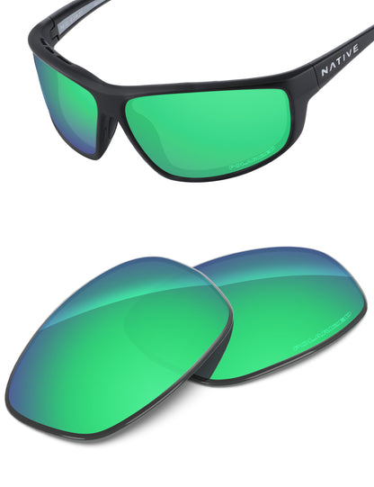 Emerald Green FlashMirror™-Polarized