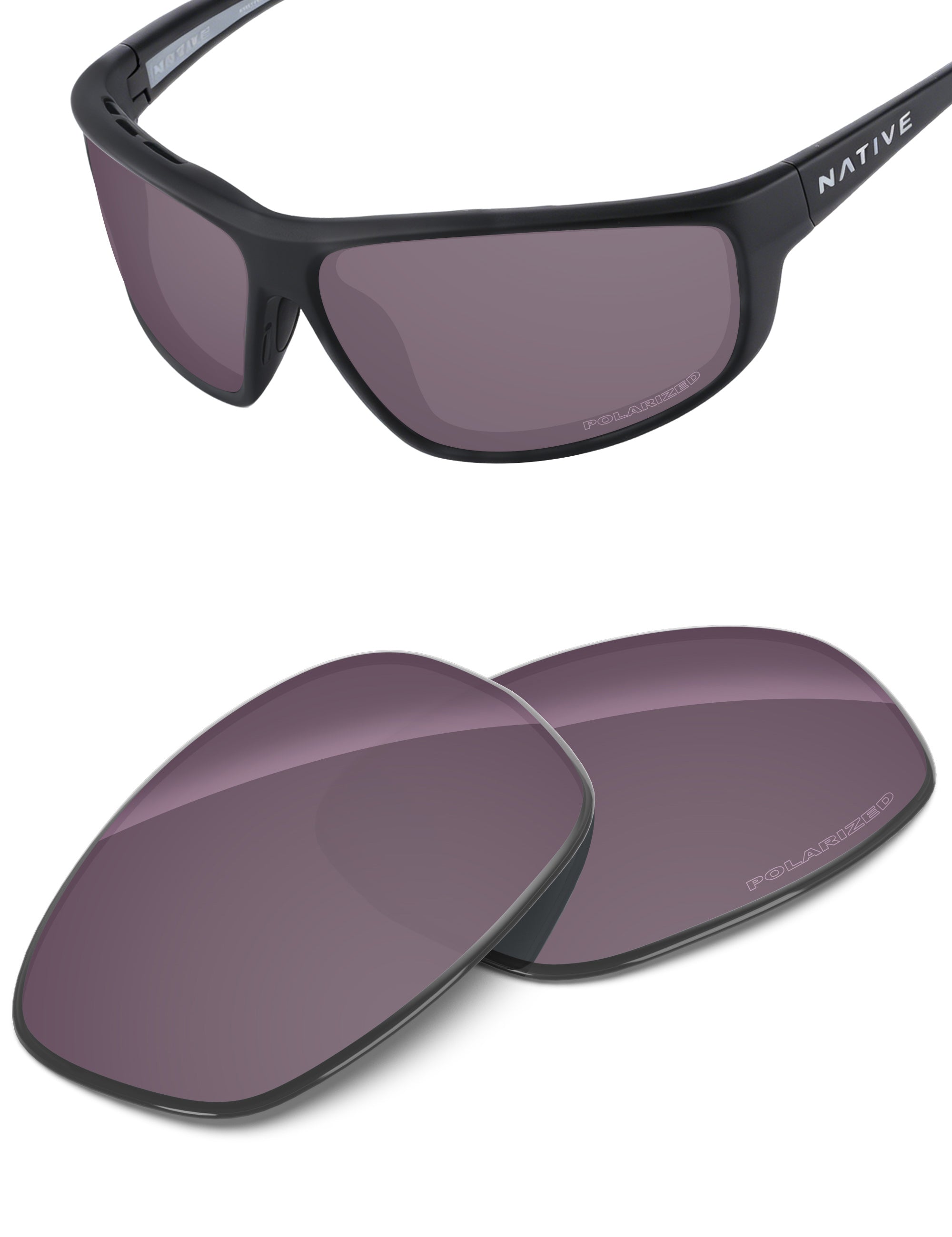 Gray Metallic FlashMirror™-Polarized