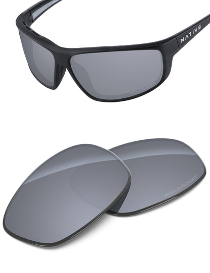 Silver Metallic FlashMirror™-Polarized