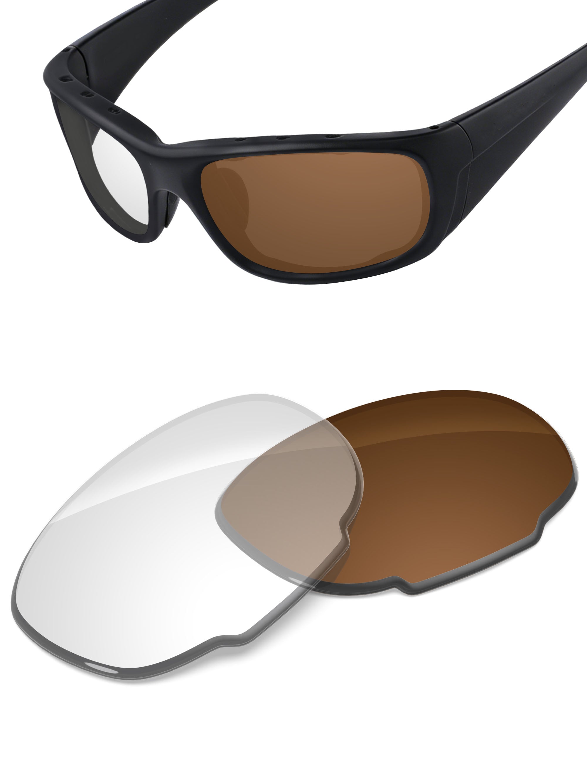 Adapt Brown Photochromic-Non-Polarized