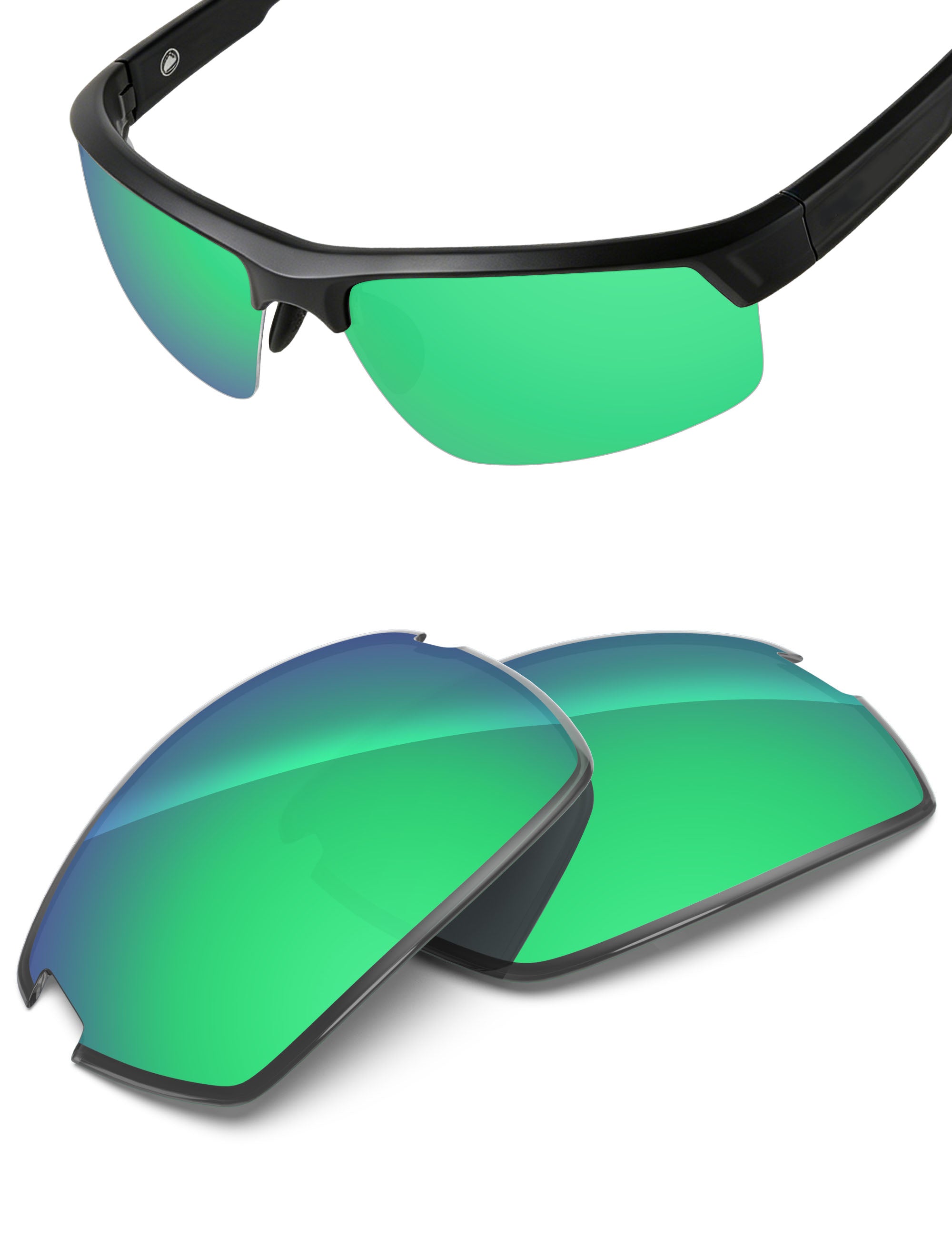 Emerald Green FlashMirror™-Non-Polarized