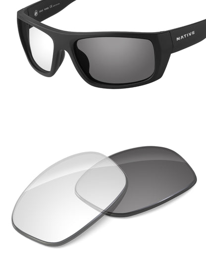 Adapt Gray Photochromic-Non-Polarized