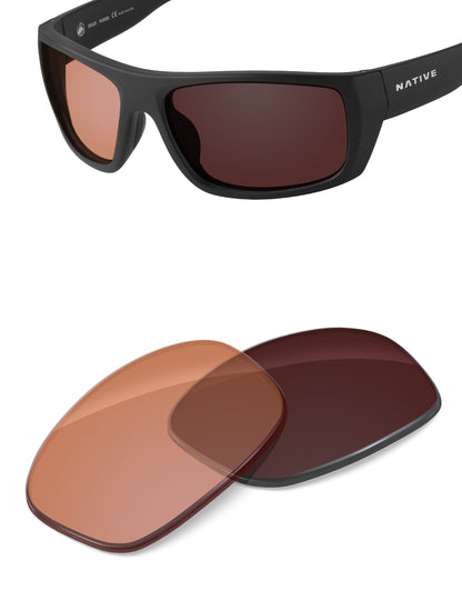 Orange Tint Photochromic-Non-Polarized