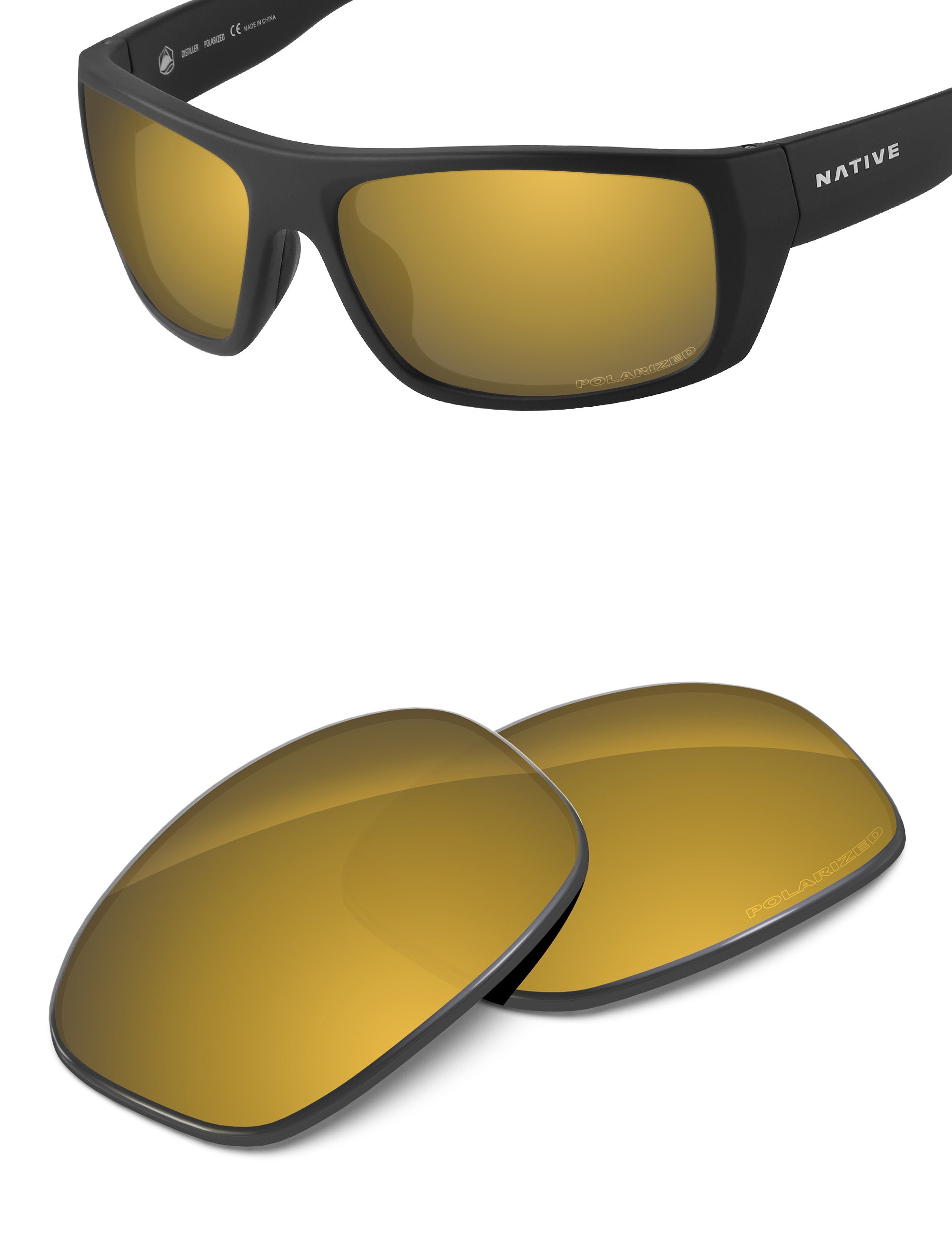 Tungsten Gold FlashMirror™-Polarized