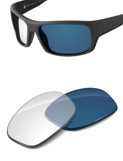 Adapt Blue Photochromic-Non-Polarized