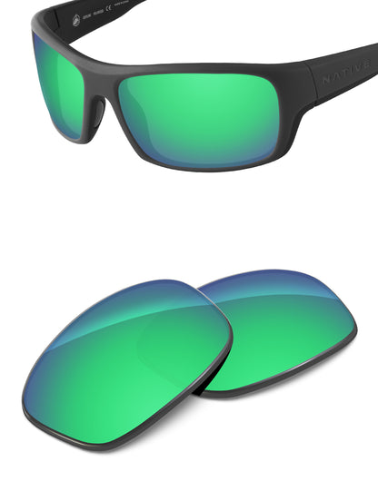 Emerald Green FlashMirror™-Non-Polarized