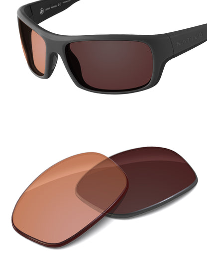Orange Tint Photochromic-Non-Polarized