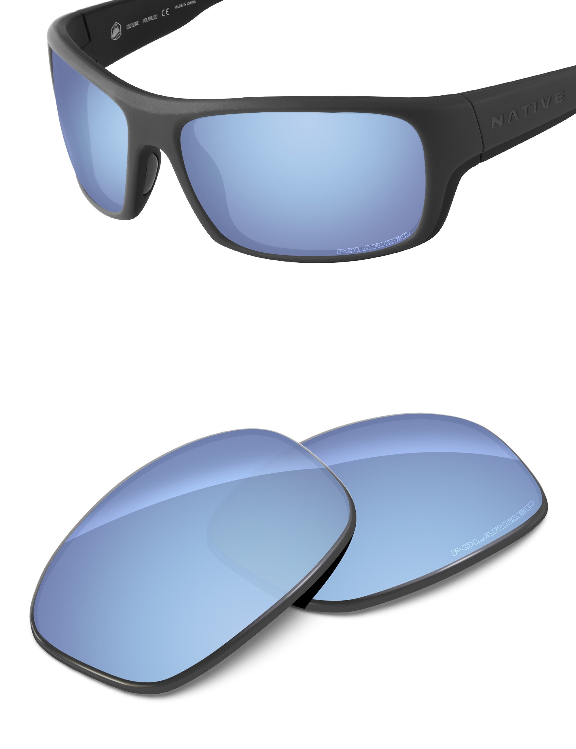 Aqua Blue FlashMirror™-Polarized