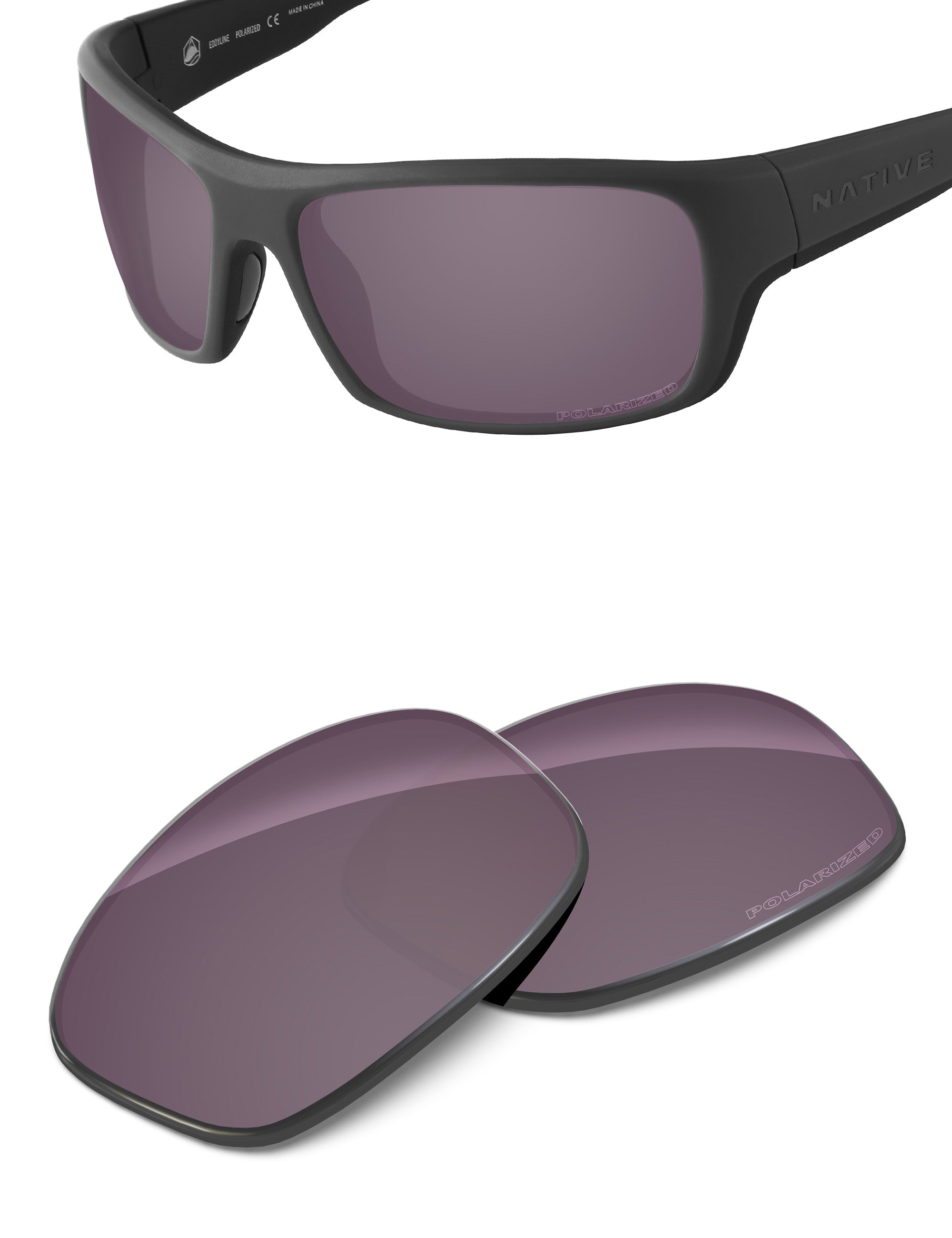Gray Metallic FlashMirror™-Polarized