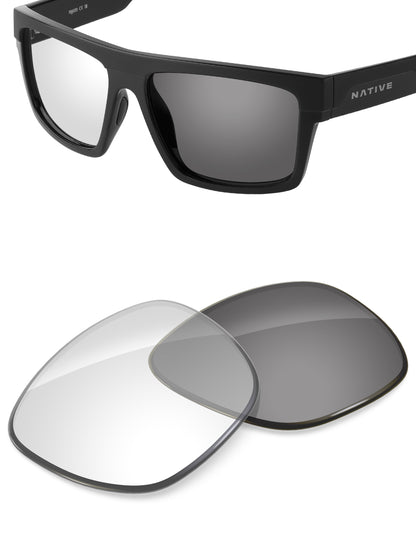 Adapt Gray Photochromic Blue Light Blocking-Non-Polarized
