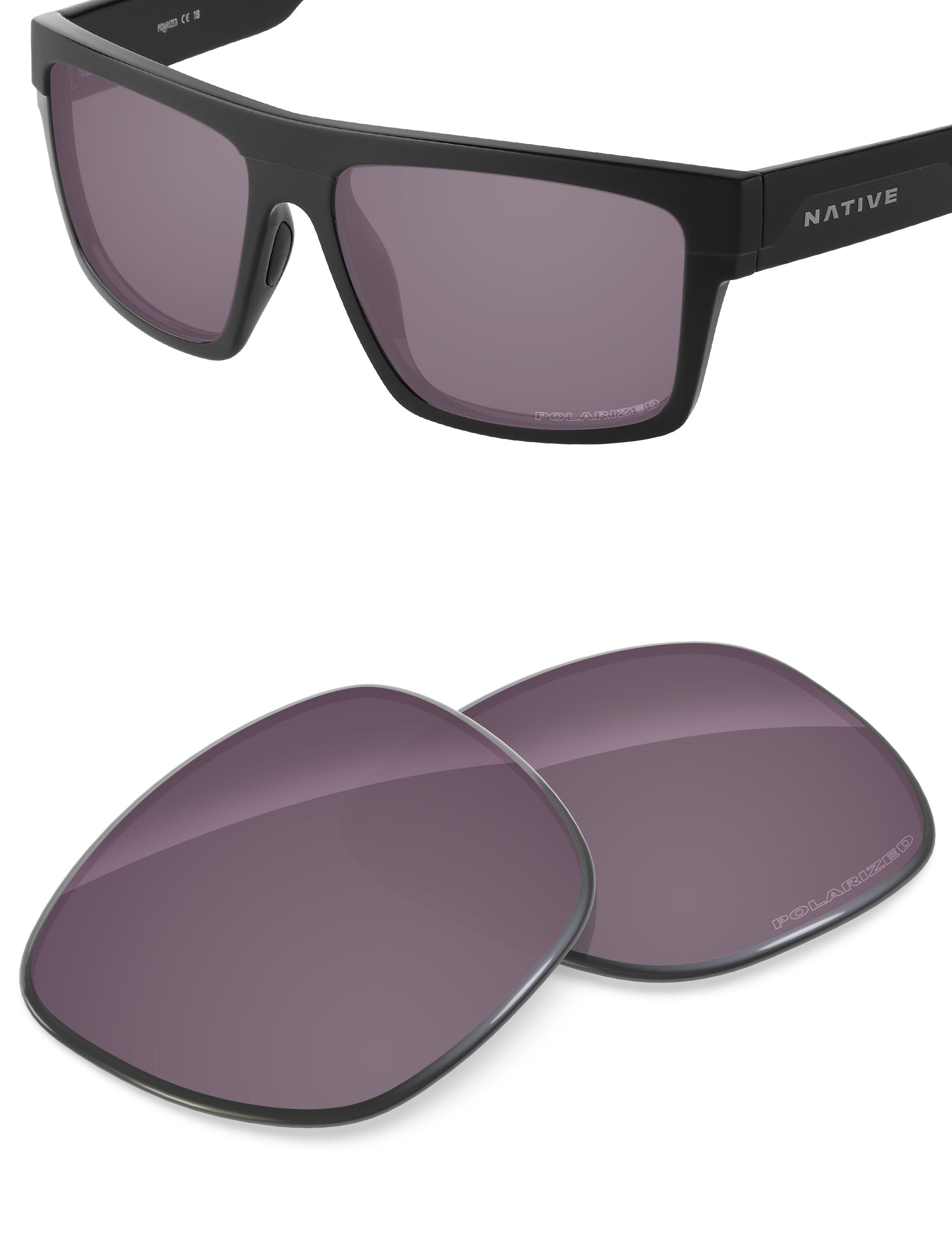Gray Metallic FlashMirror™-Polarized