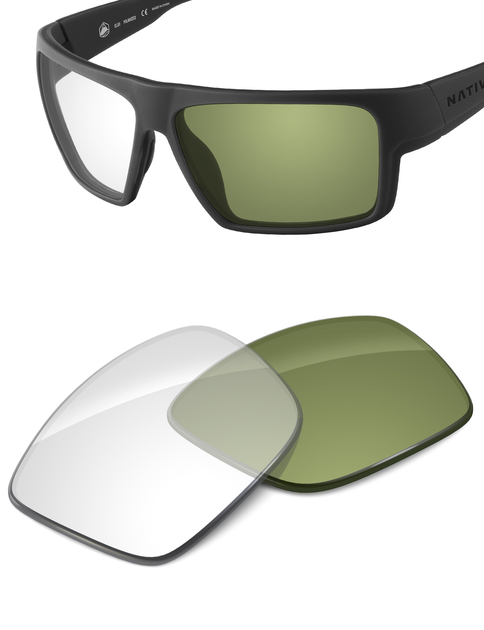 Adapt Green Photochromic-Non-Polarized