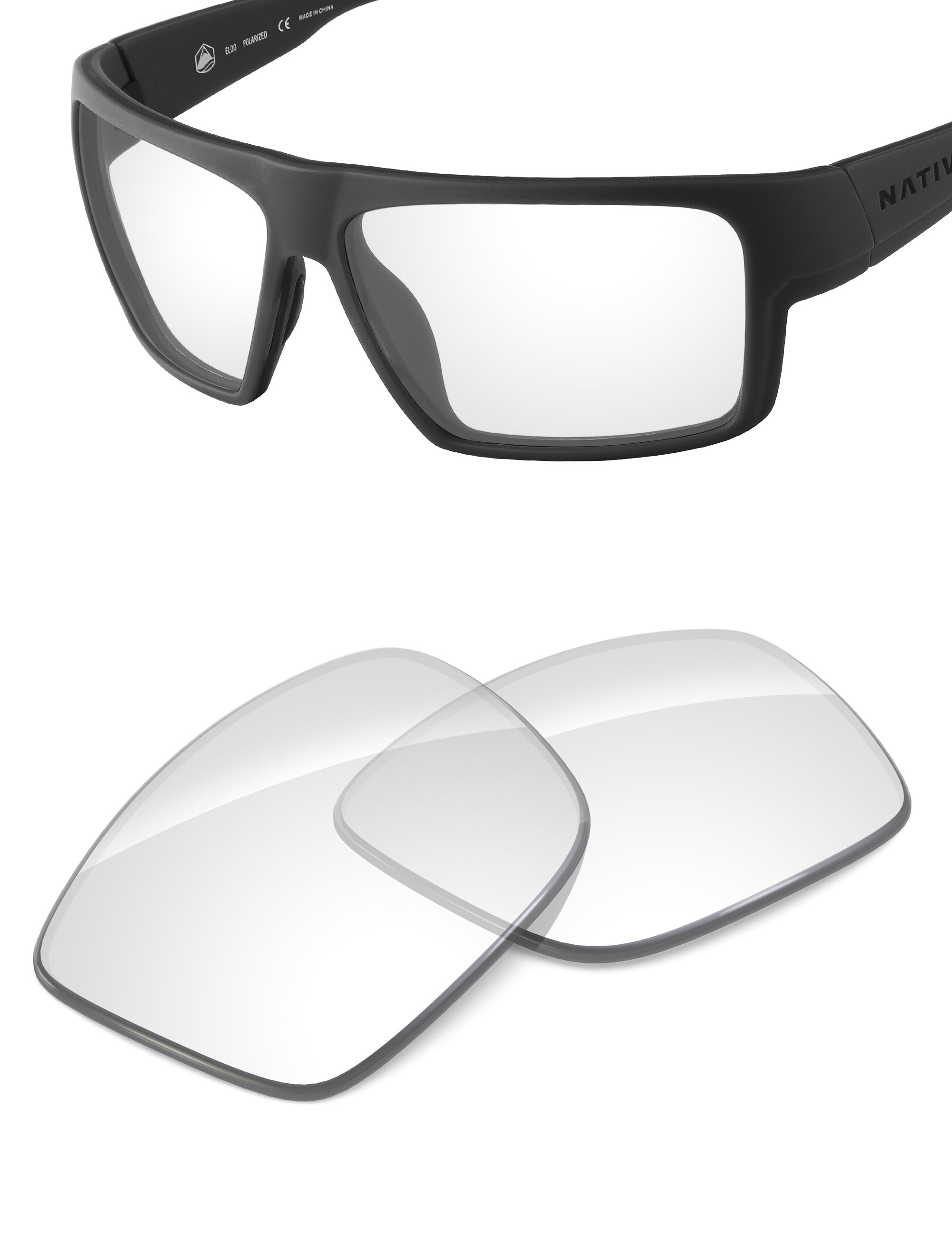 HD Clear Blue Light Blocking-Non-Polarized
