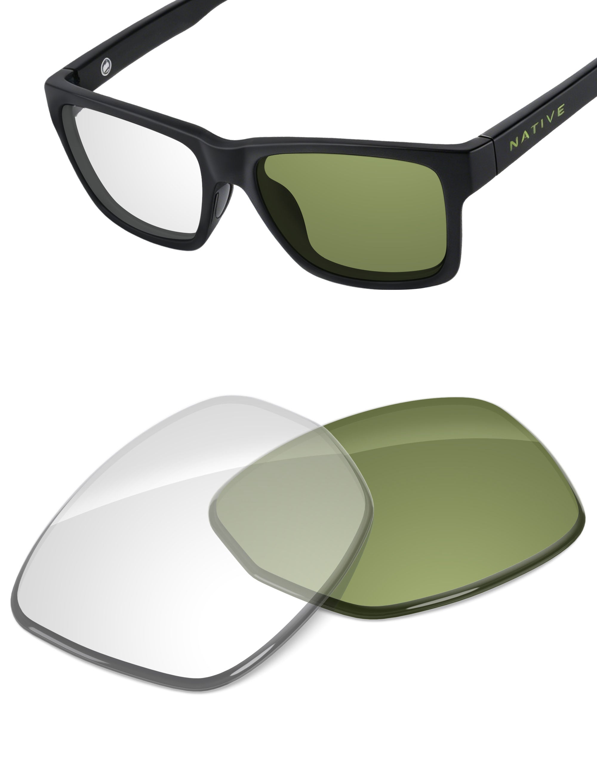Adapt Green Photochromic-Non-Polarized