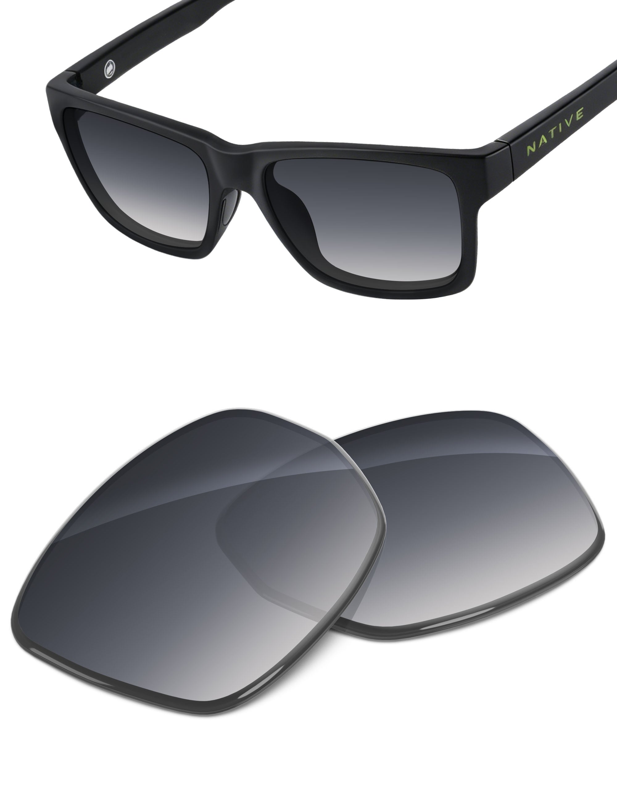 Gray Gradient-Non-Polarized