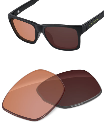 Orange Tint Photochromic-Non-Polarized