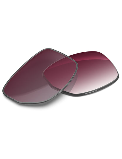 Wine Red Gradient-Non-Polarized