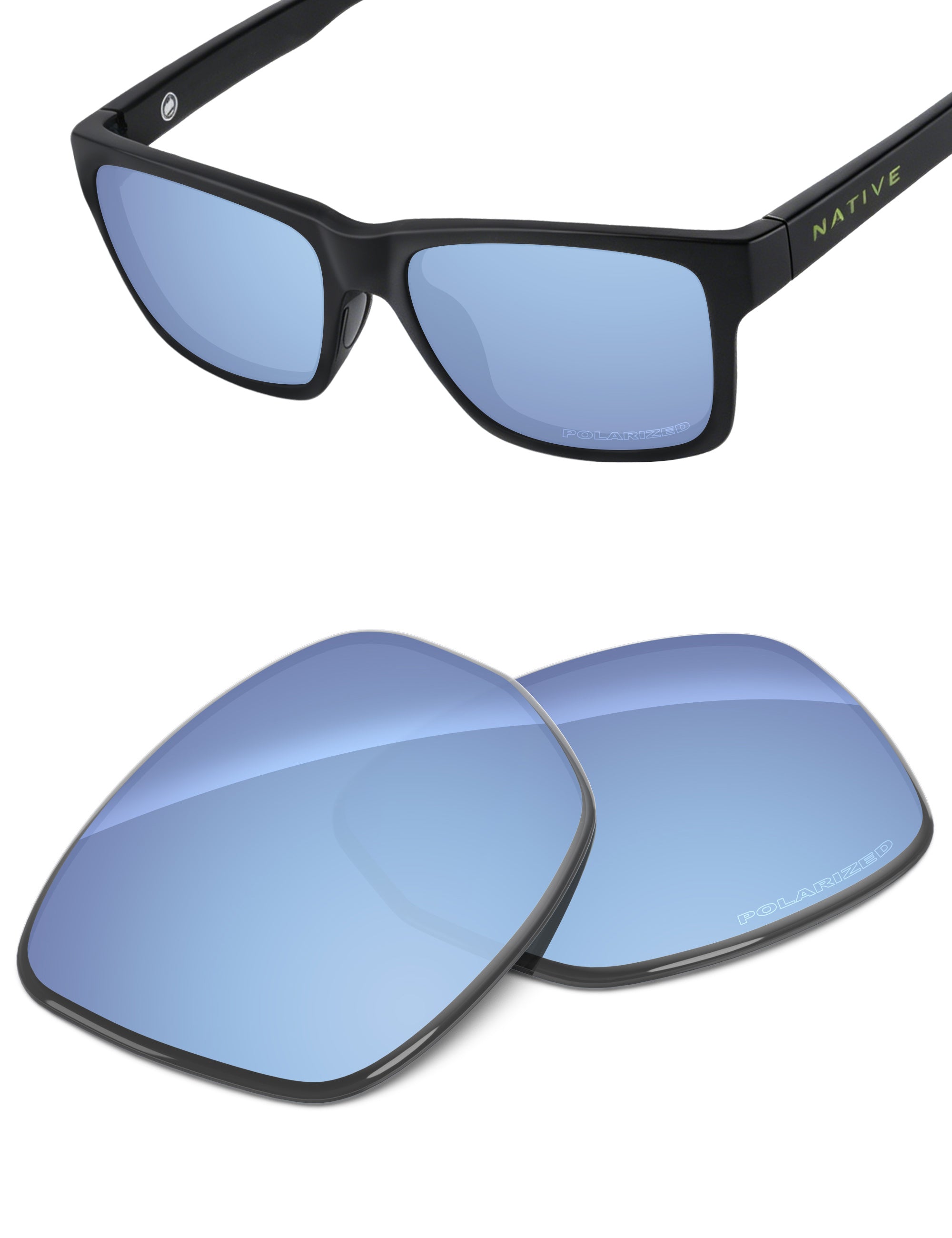 Aqua Blue FlashMirror™-Polarized