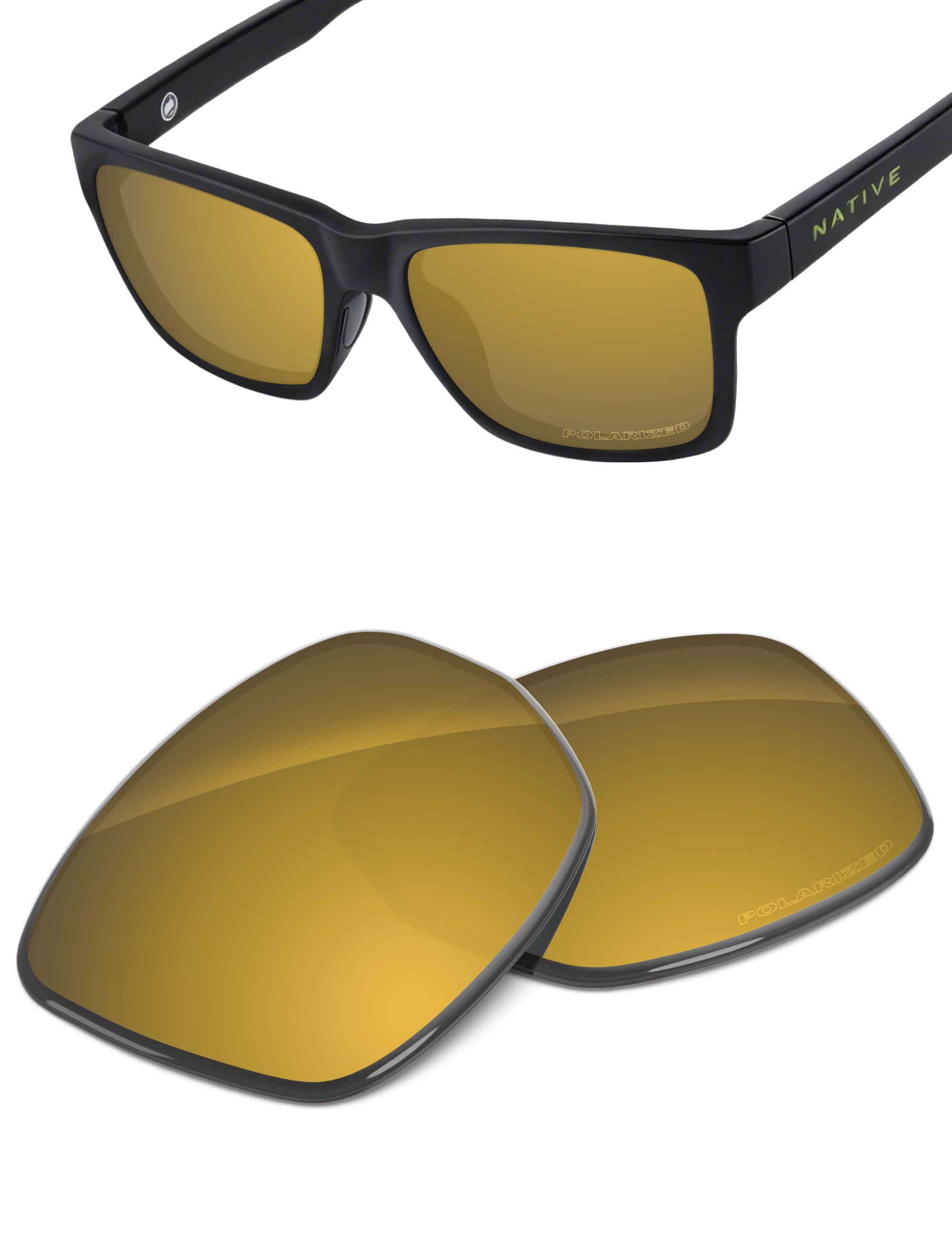 Tungsten Gold FlashMirror™-Polarized
