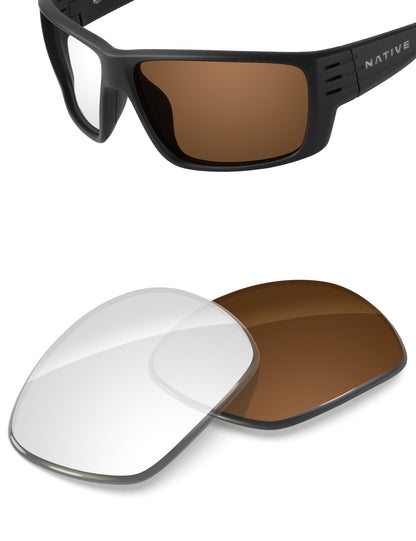 Adapt Brown Photochromic-Non-Polarized