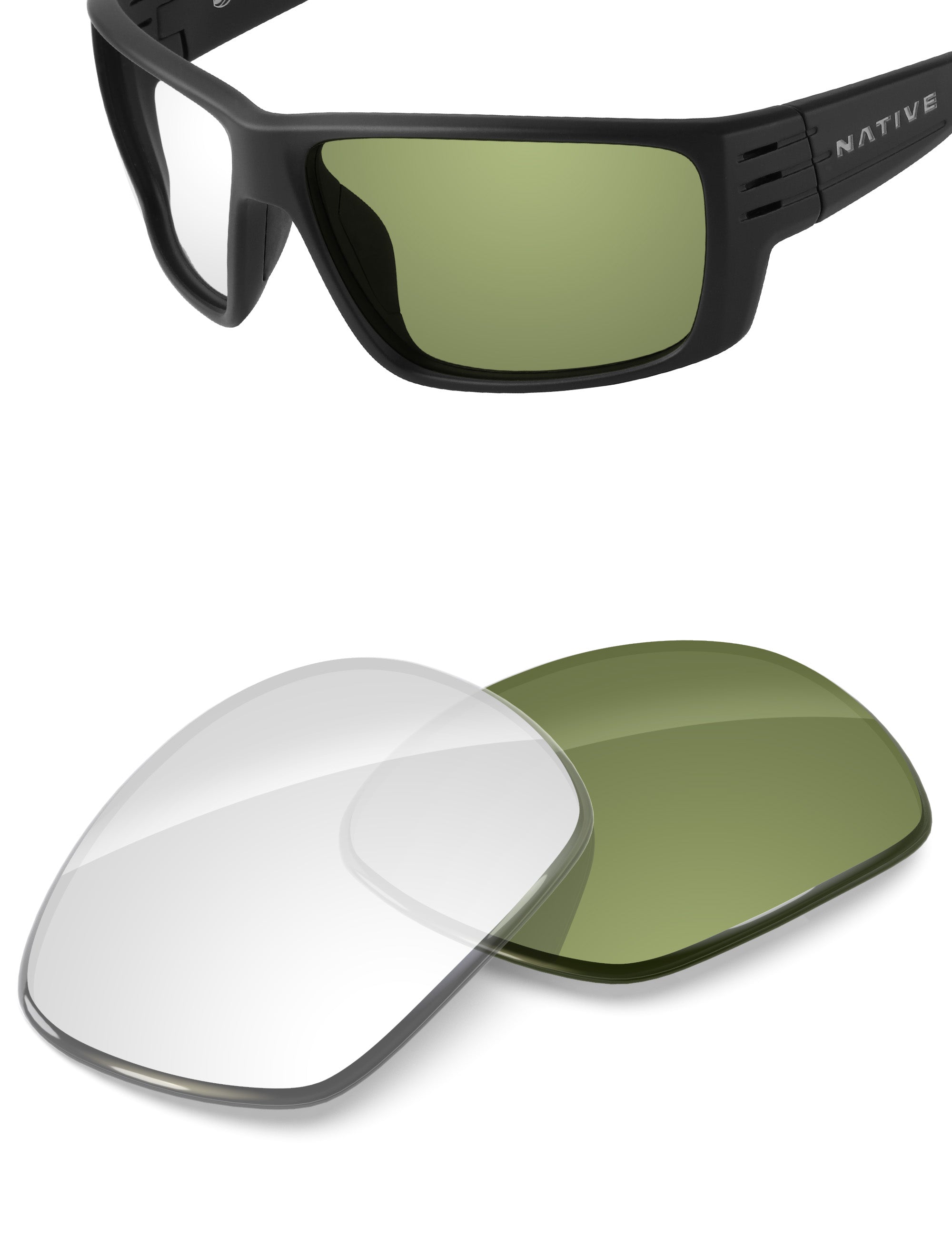 Adapt Green Photochromic-Non-Polarized
