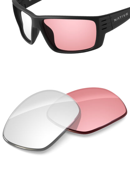 Adapt Pink Photochromic-Non-Polarized