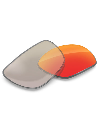 Fire Red FlashMirror™ Photochromic-Non-Polarized