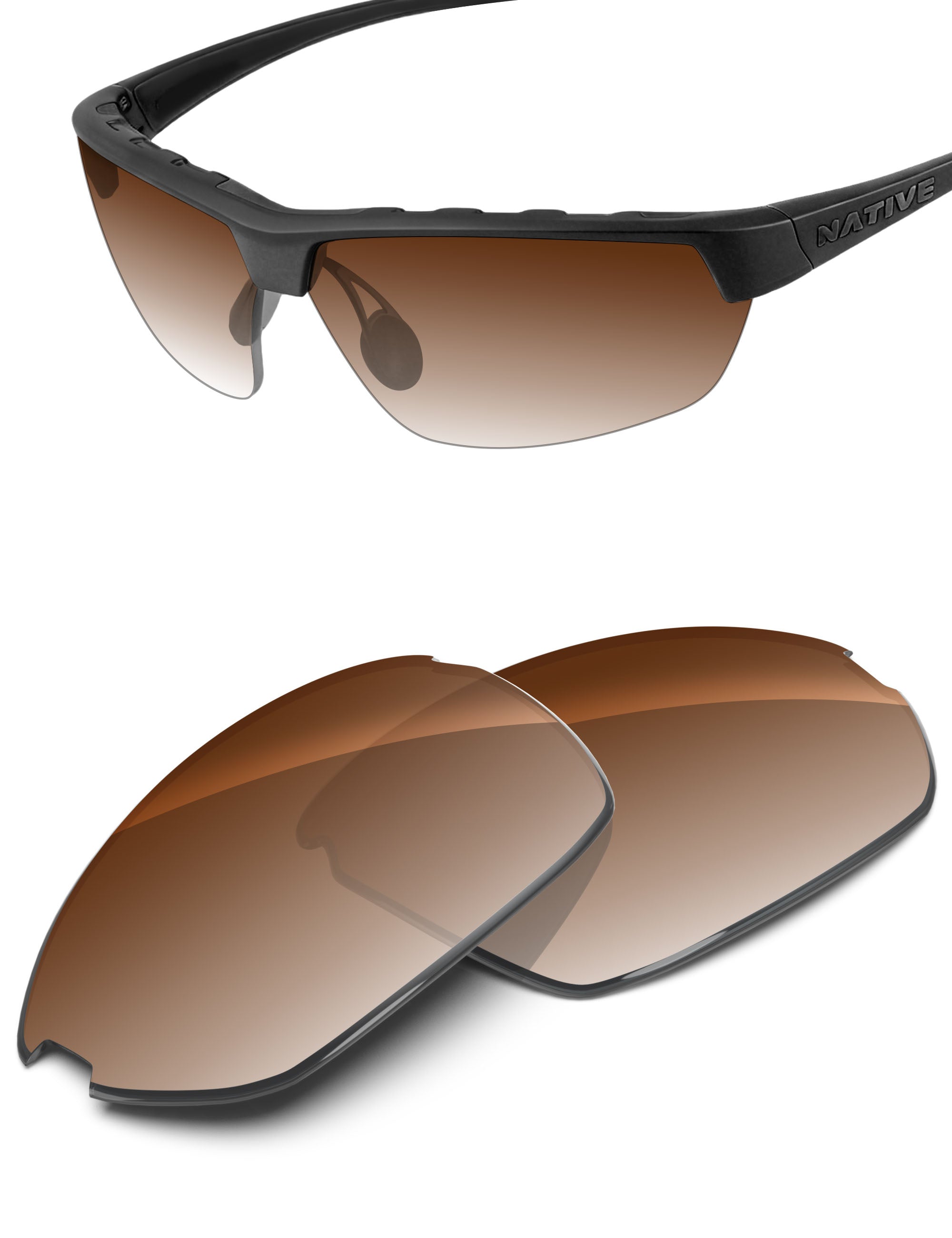 Brown Gradient-Non-Polarized