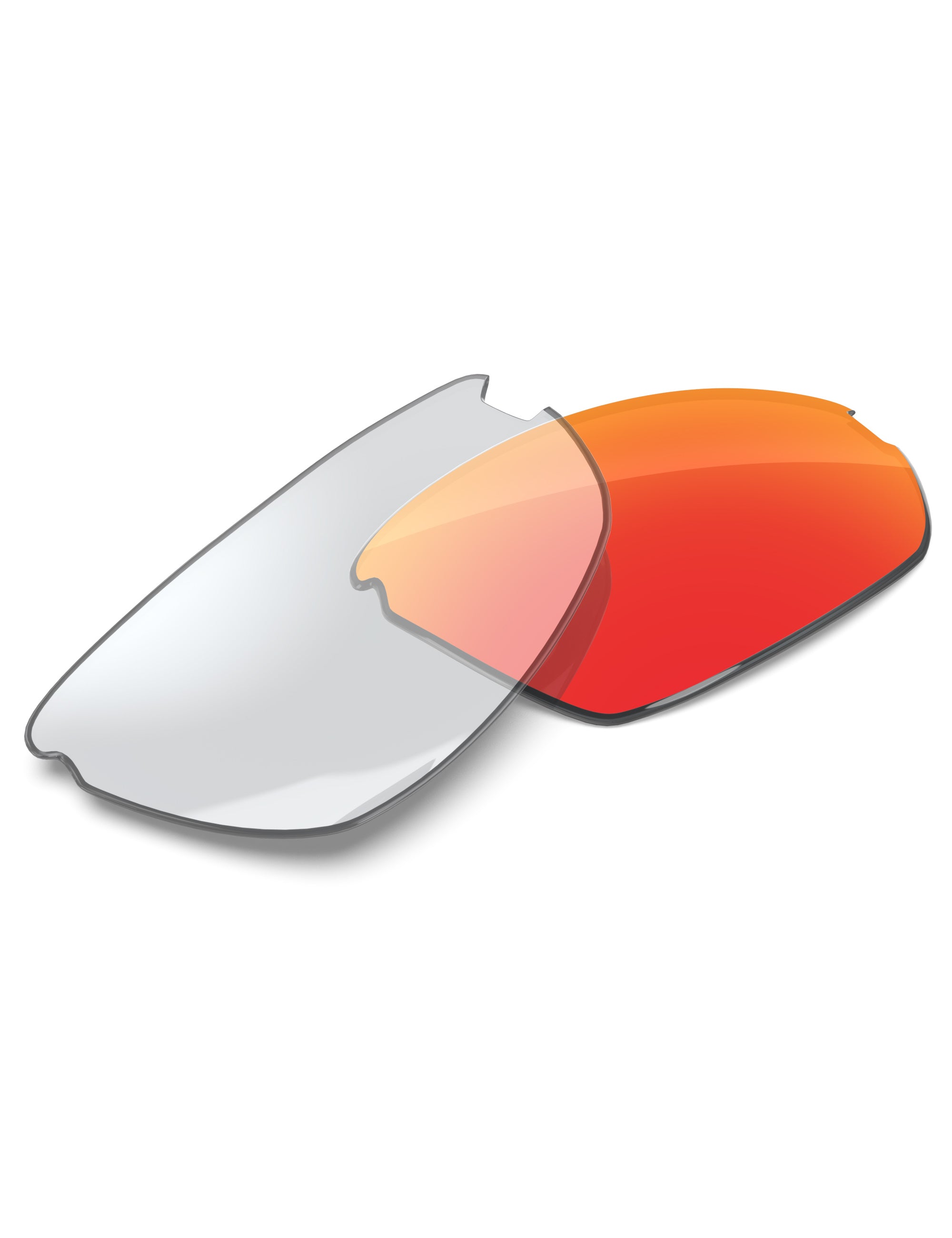 Fire Red FlashMirror™ Photochromic-Non-Polarized