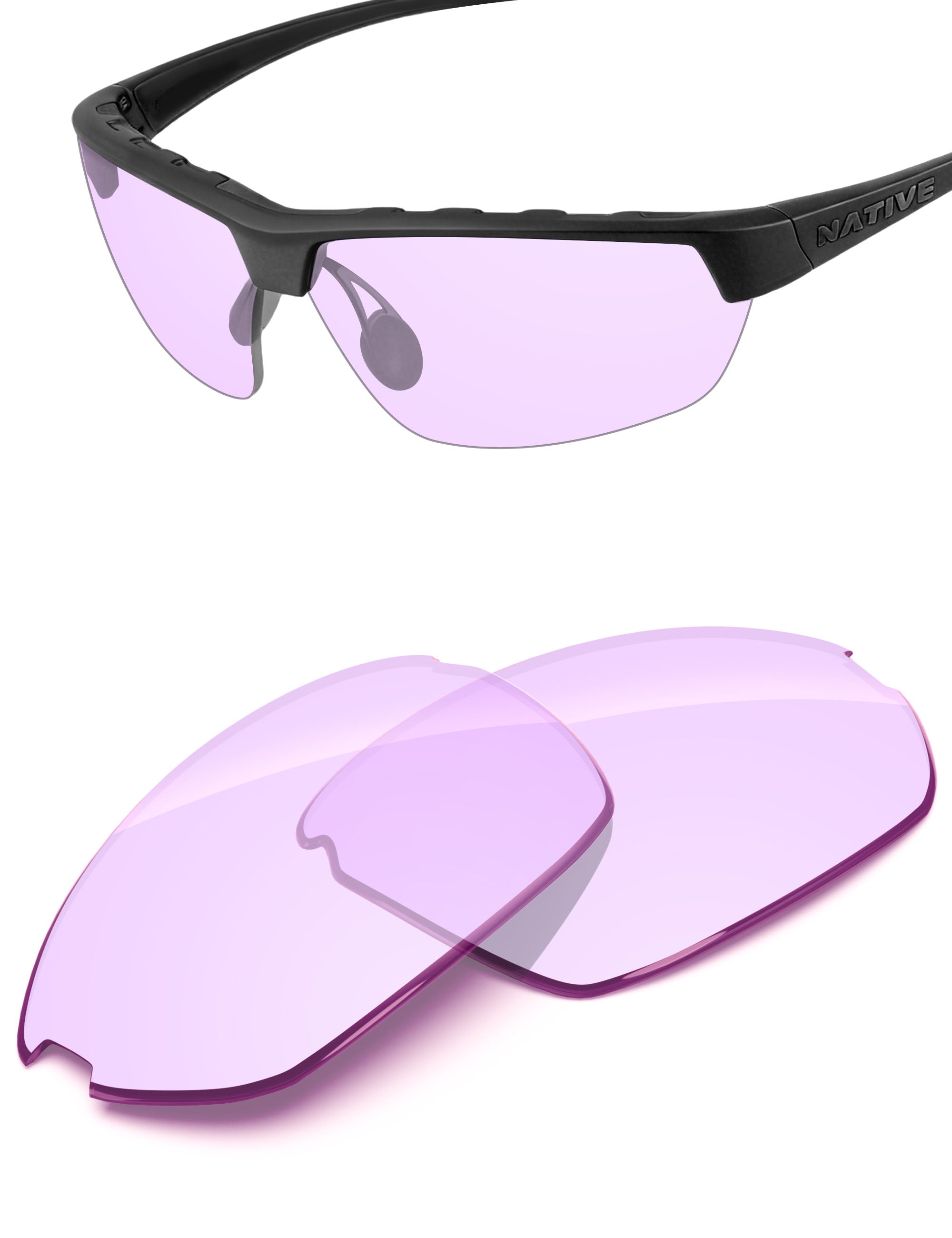 Low Light Pink-Non-Polarized