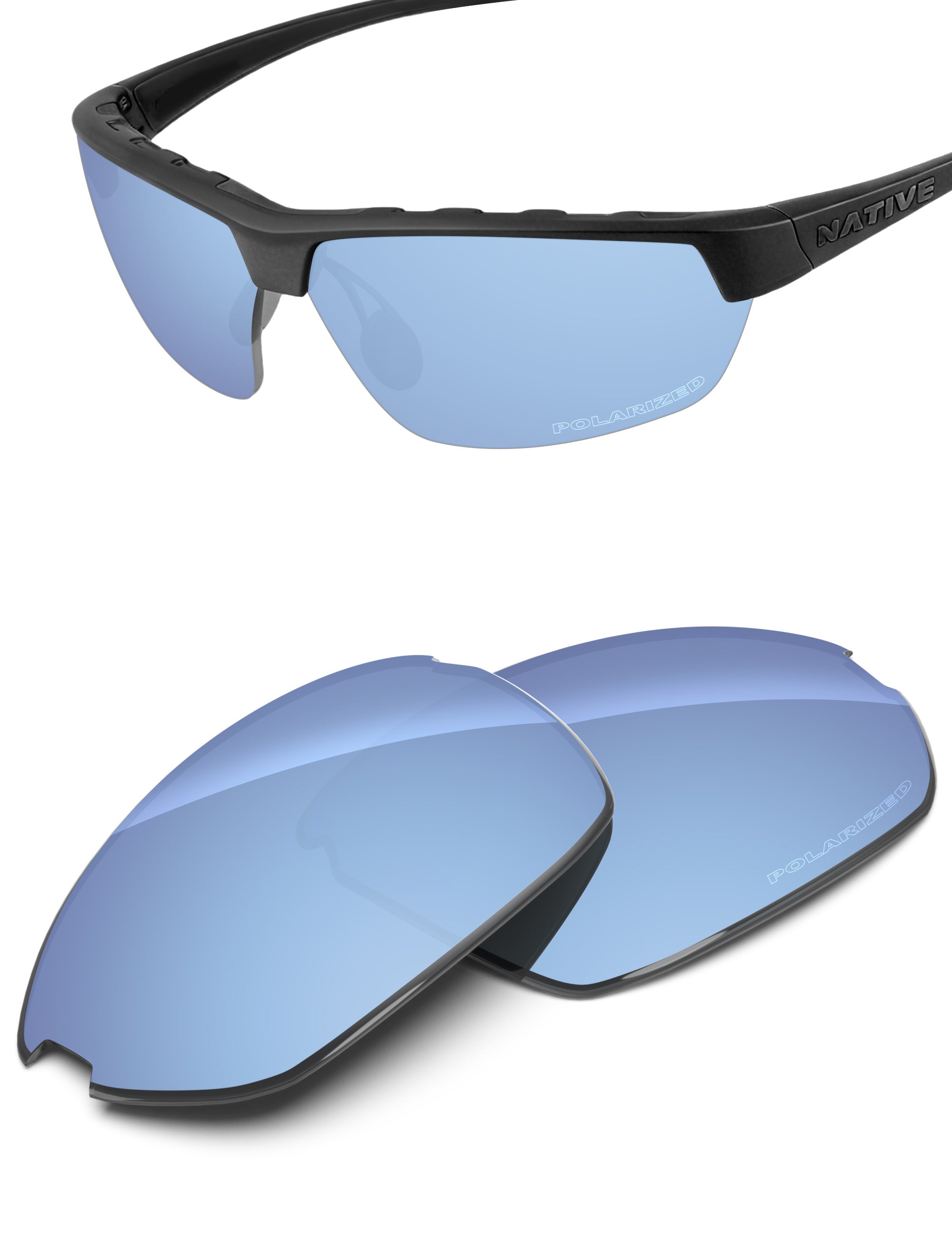 Aqua Blue FlashMirror™-Polarized
