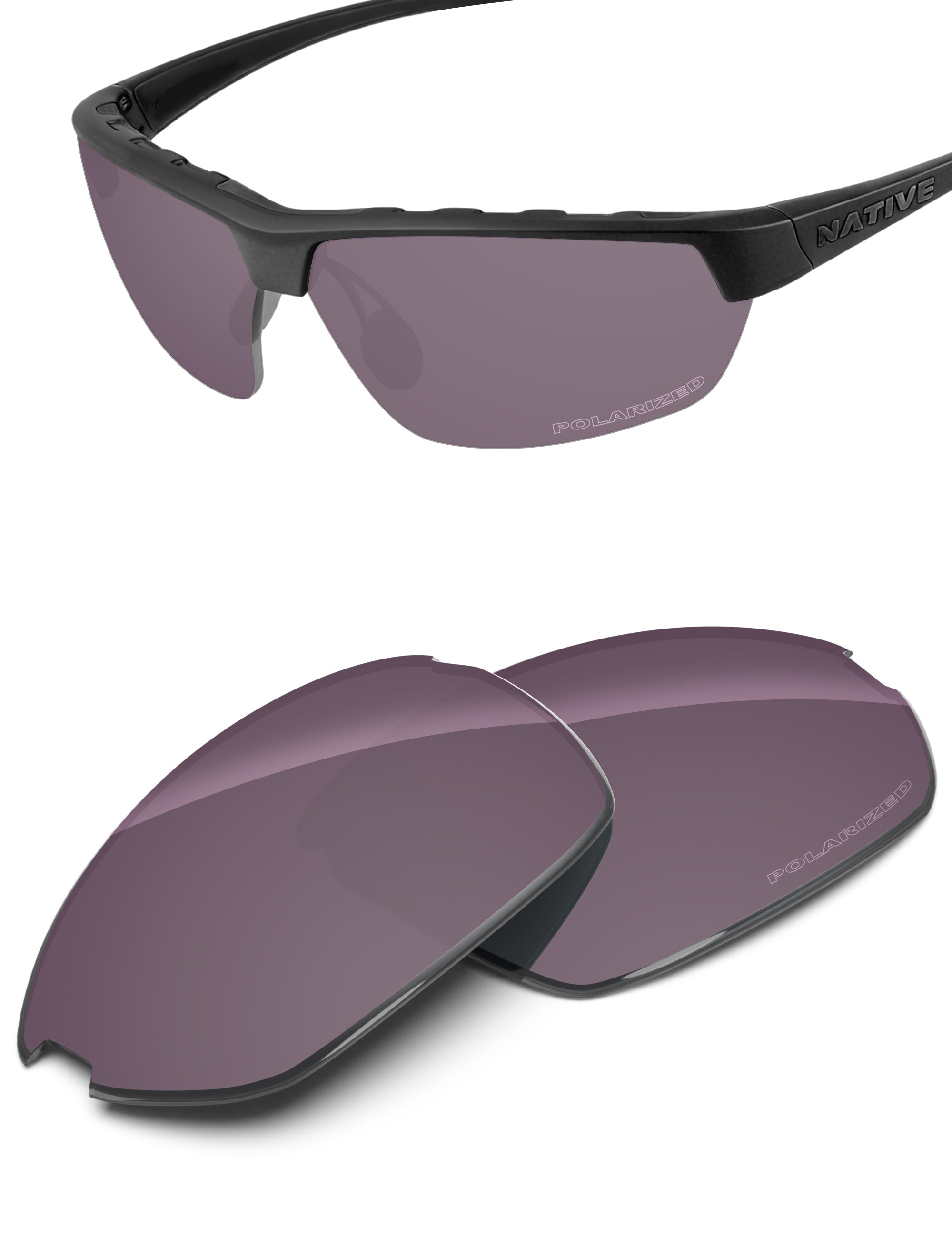 Gray Metallic FlashMirror™-Polarized