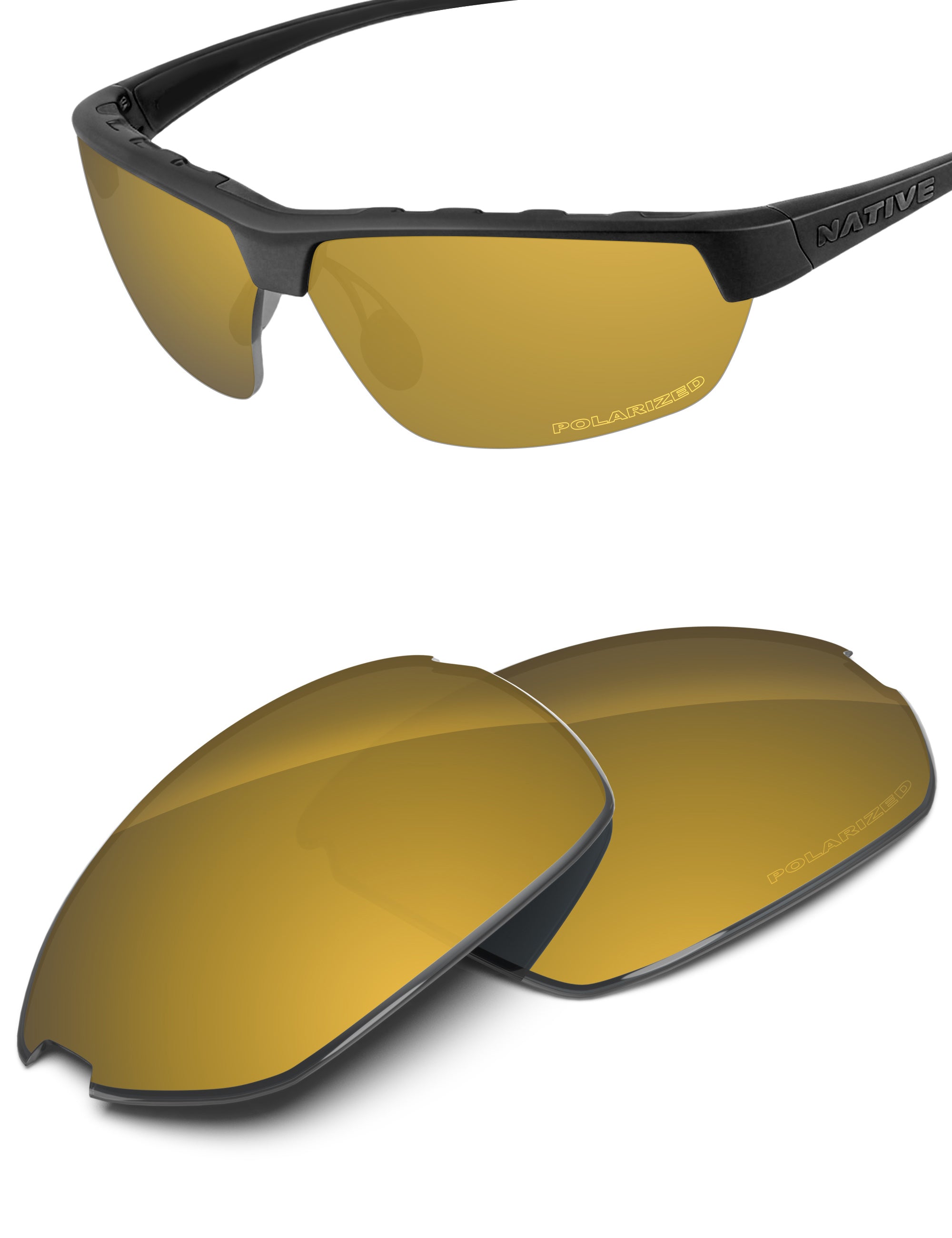 Tungsten Gold FlashMirror™-Polarized