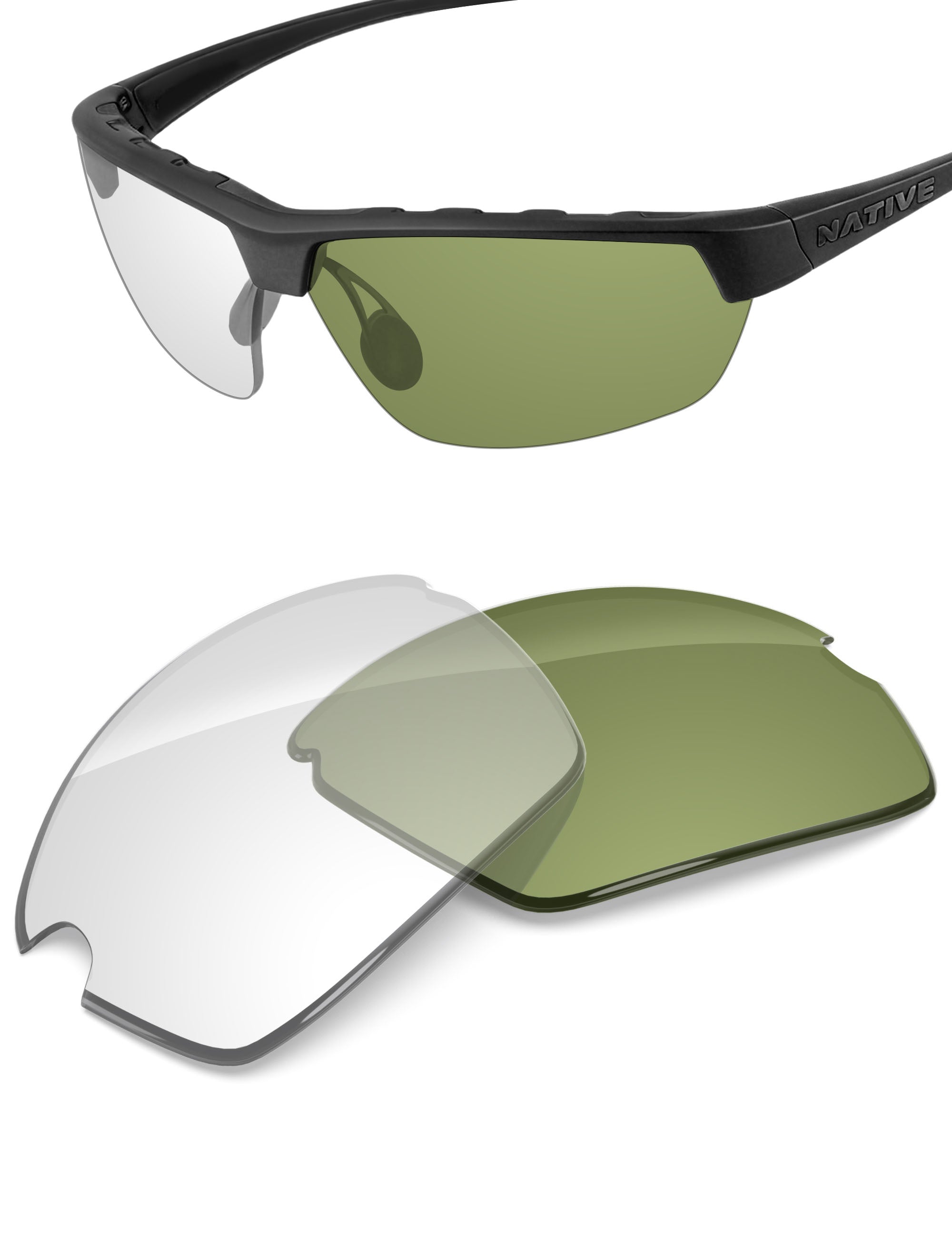Adapt Green Photochromic-Non-Polarized
