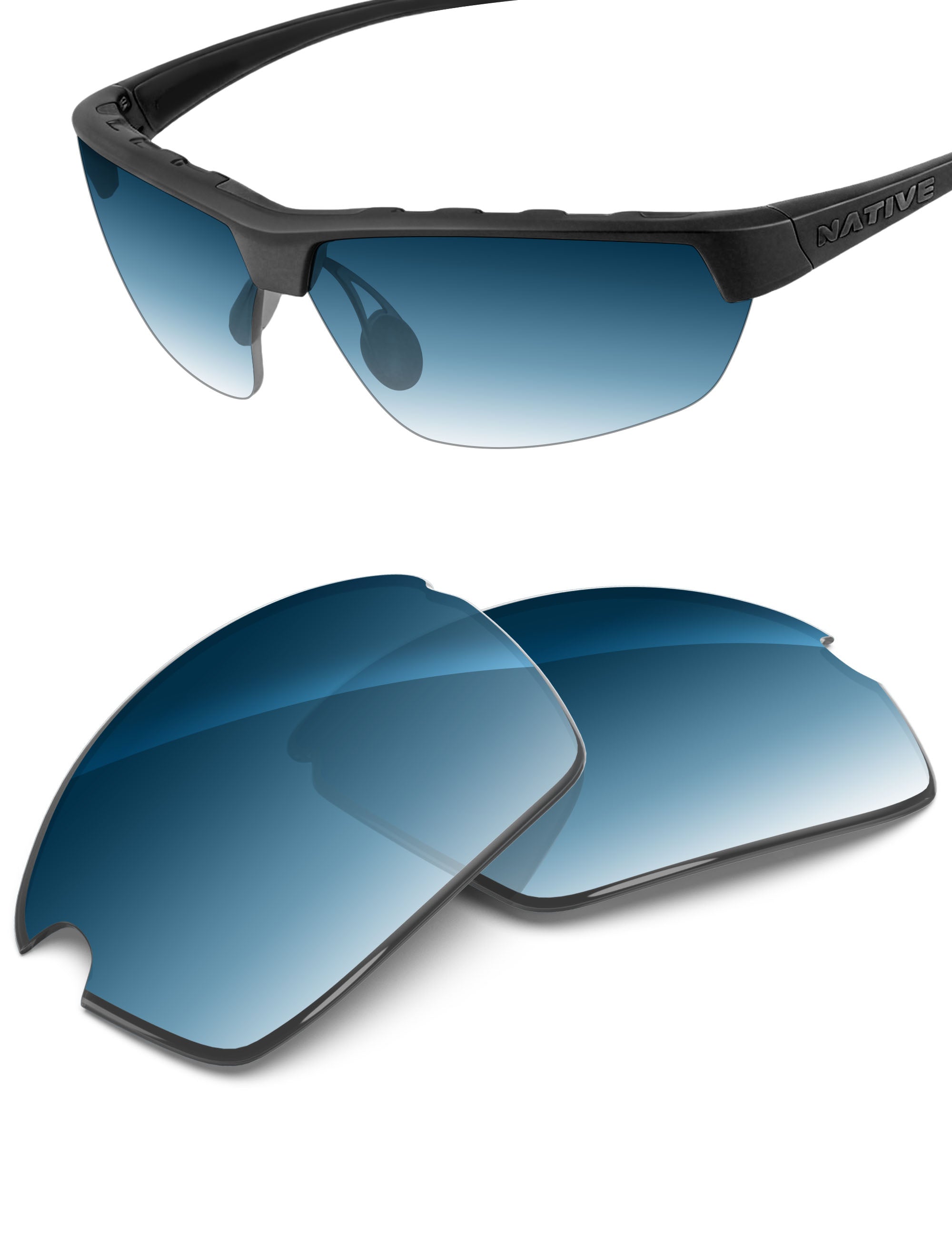Blue Gradient-Non-Polarized