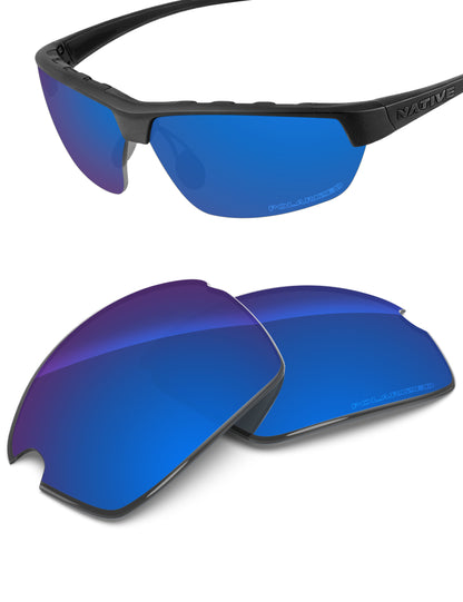 Sapphire Blue FlashMirror™-Polarized