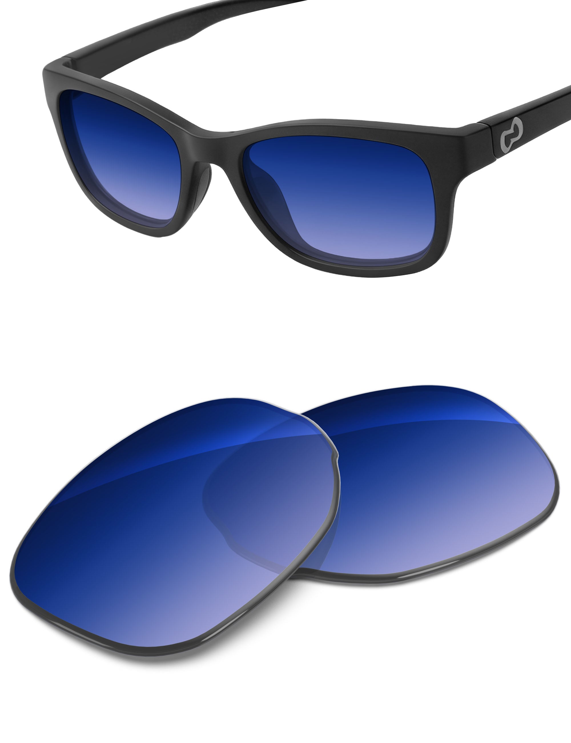 Aqua Blue Gradient-Non-Polarized